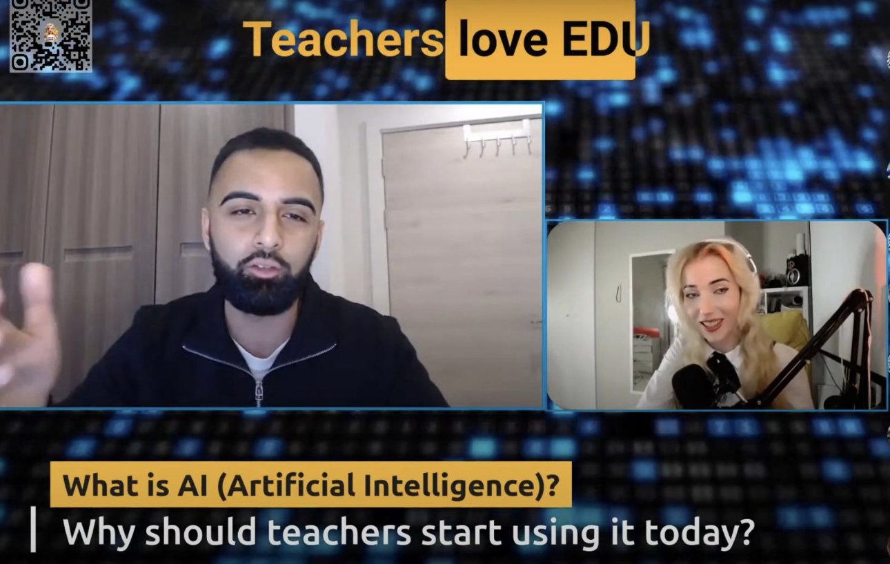 Education podcast appearance