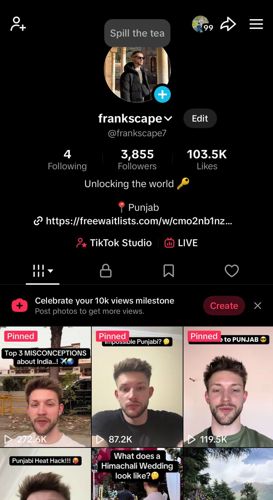 Frank: TikTok